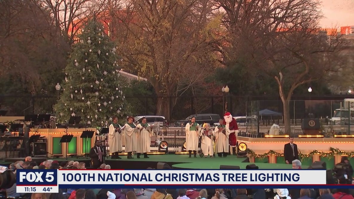 It's Lit: The 100th National Christmas Tree lighting